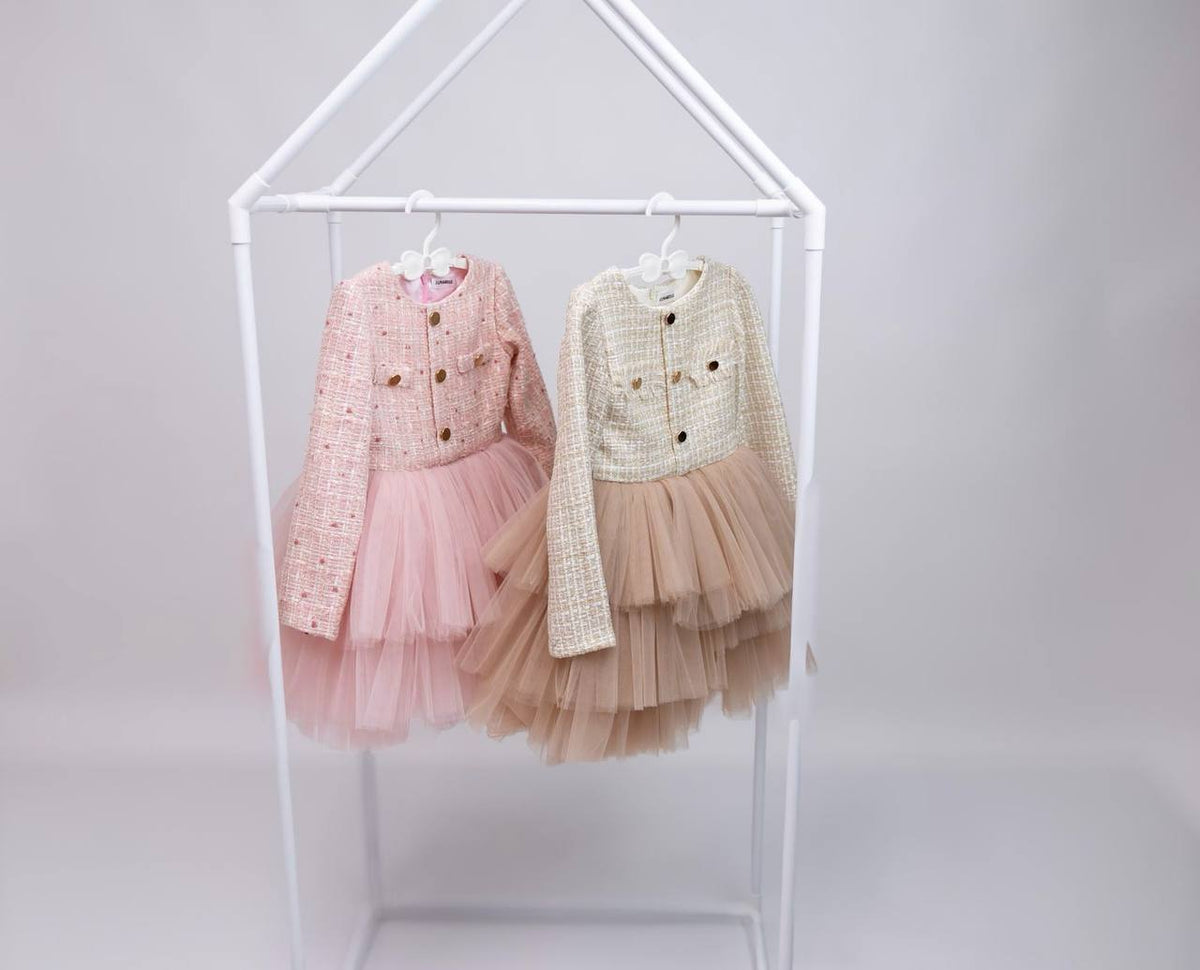 Tweed Meets Tulle: The Party Dress Every Little Girl Dreams Of