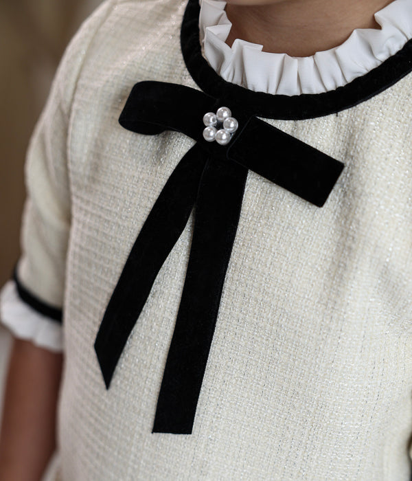 Lunabelle Classic Pearl Dress
