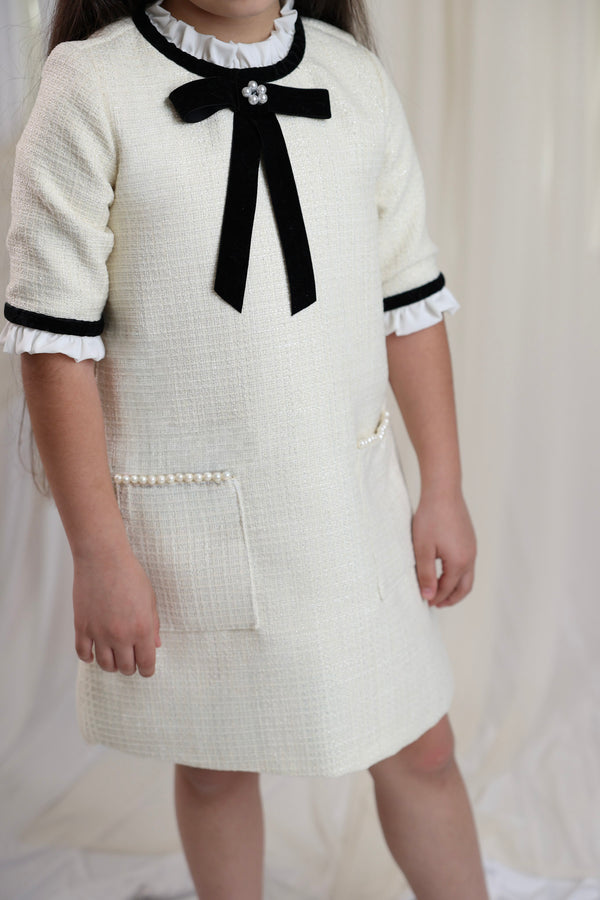 Lunabelle Classic Pearl Dress