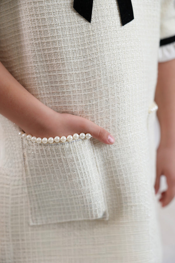 Lunabelle Classic Pearl Dress