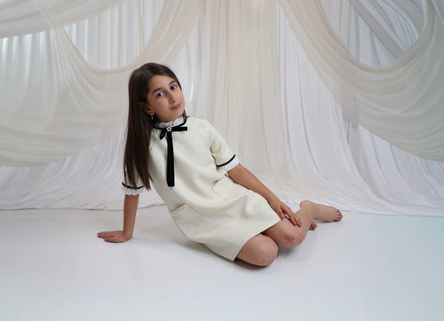 Lunabelle Classic Pearl Dress